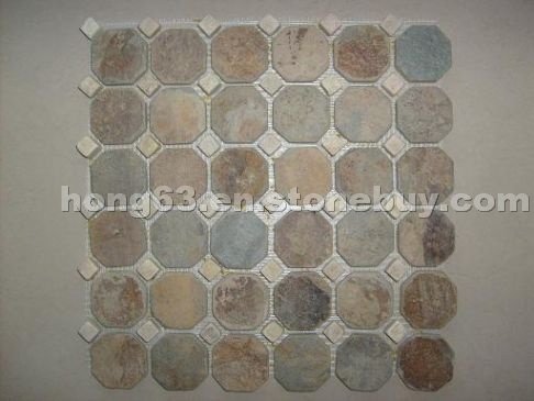 Slate mosaic