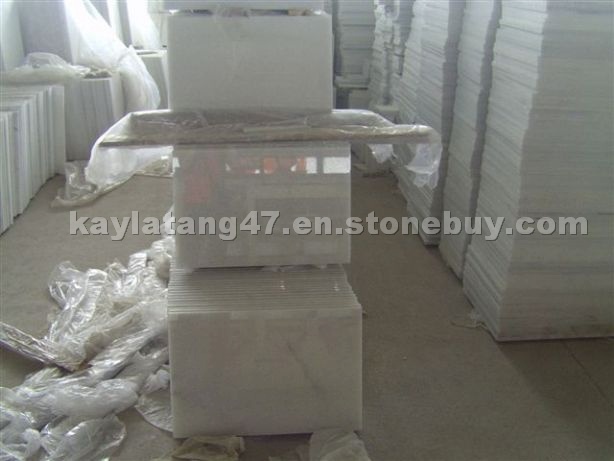 crystal white marble