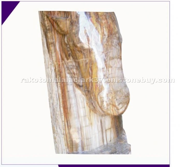CARVING PETRIFIED WOOD