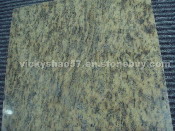 Tiger yellow tiles granite