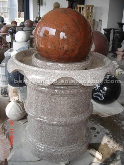 Fountain, Granite Fountain, Garden Fountain
