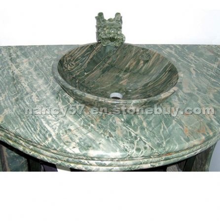 Green Jade Vanity Top FVF-005