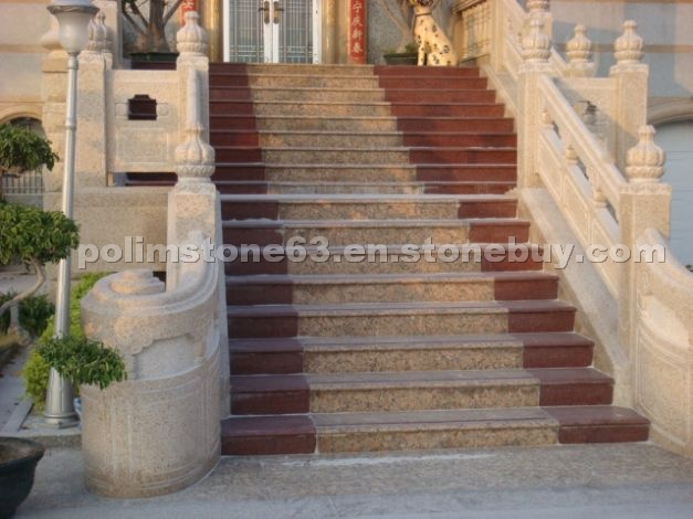 Granite stairs