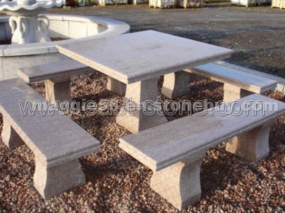 Table and Benches