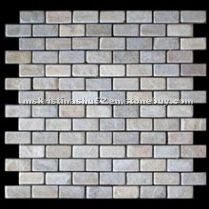 Mosaic slate stone - grid