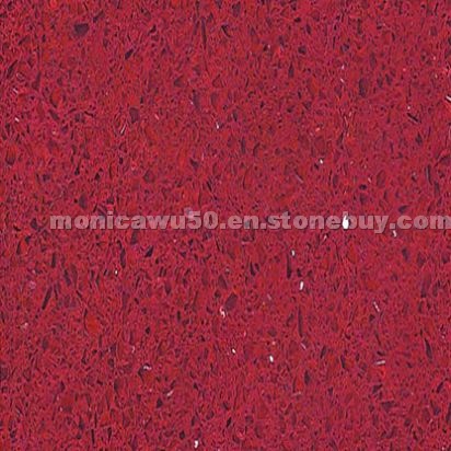 Mirror Fleck Red Carpet Quartz Stone - YQ0925