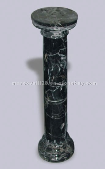 Black Marquina Column