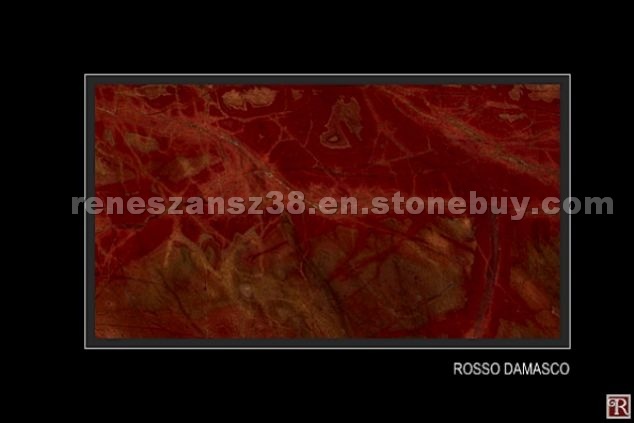 Rosso Damasco marble