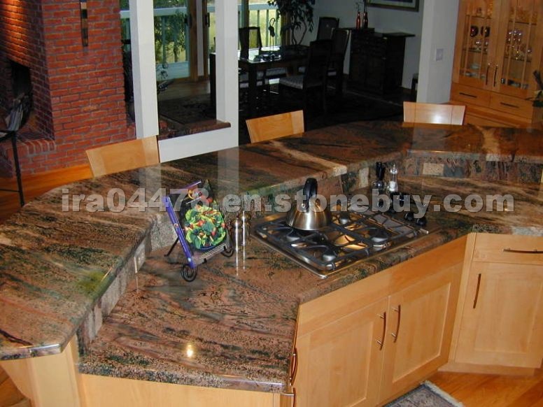 Countertop Verde Fuoco