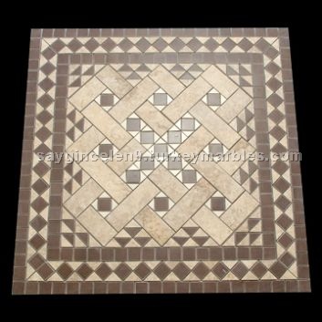 Kahve Ahenk Mosaic Medallion