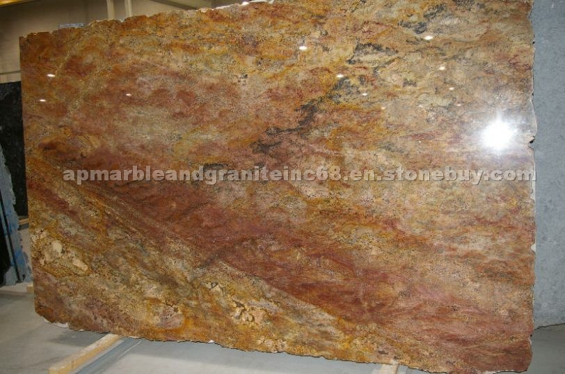 Oceanic Gold granite slabs