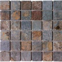 mosaic slate stone
