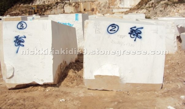 Volakas white blocks