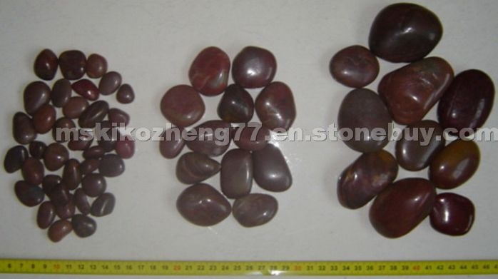 Meshed pebble stone tile, pebble tile, decorate pe