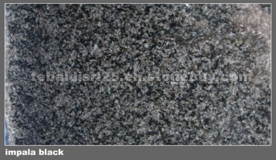 impala black granite