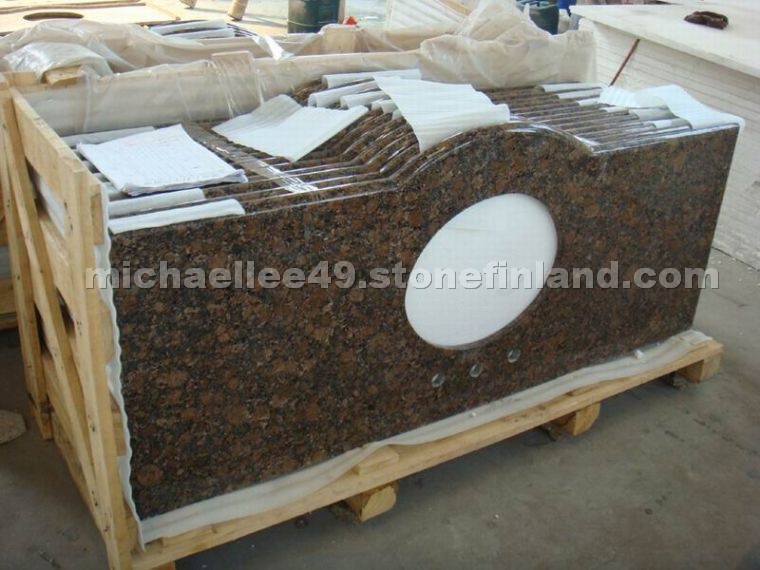 Baltic Brown Granite Vanity Top
