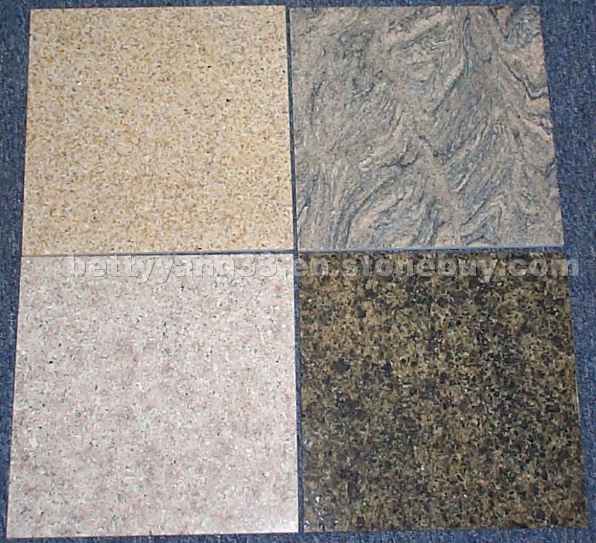 Green Granite Tiles, Yellow Granite Tiles
