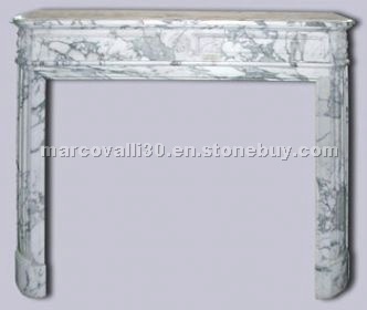 Arabescato Fireplace