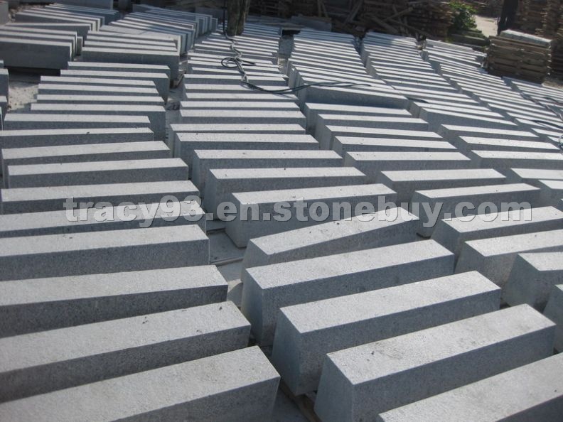 Grey curbstone