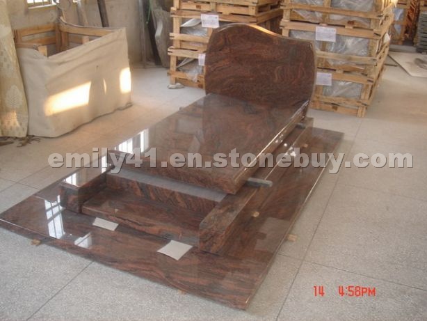 Red Granite Gravestone, tombstone