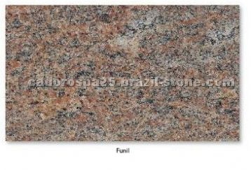 Funil Red Granite