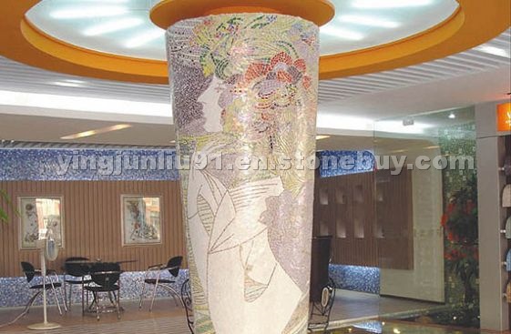 Glass Art Mosaic, Mosaic Art Pattern, Glass Mosaic