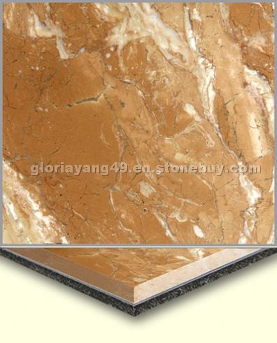 Marble + Aluminum Plastic laminated