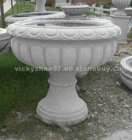 Granite Flowerpot