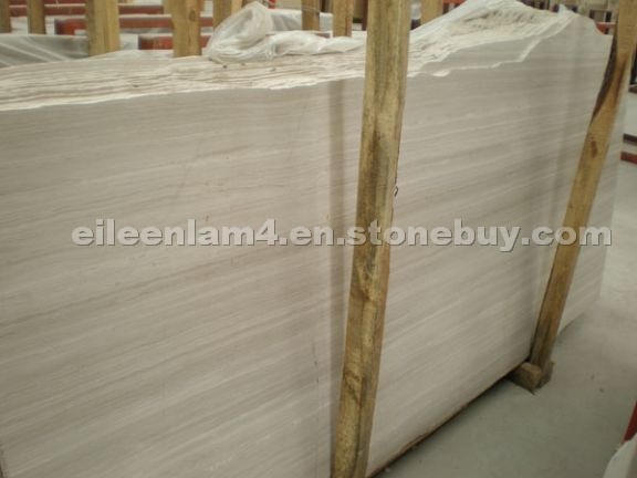 White Teakwood Marble
