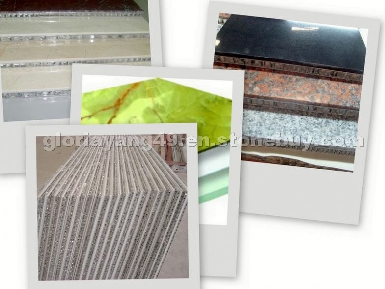 marble/granite honeycomb panel composite