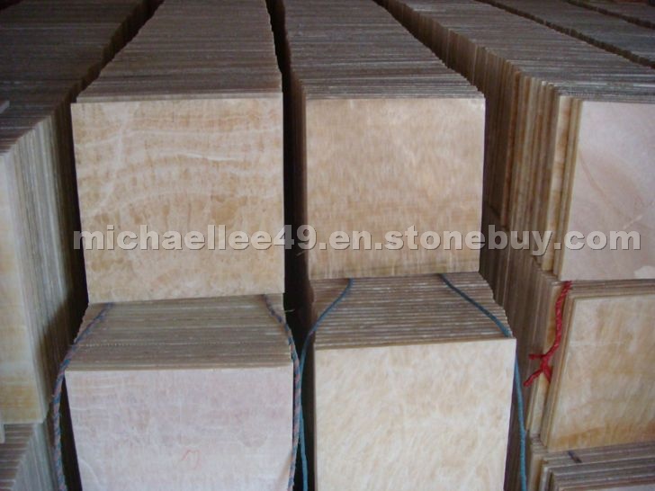 Yellow Onyx Tile
