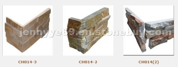 Slate Culture Stone Corner