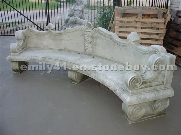 granite, marble stone bench