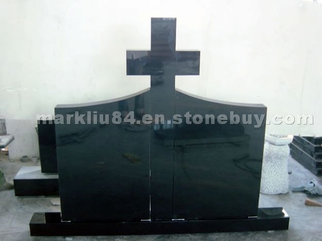fengzhen black granite tombstone
