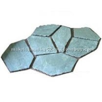 meshwork slate stone - green natual color
