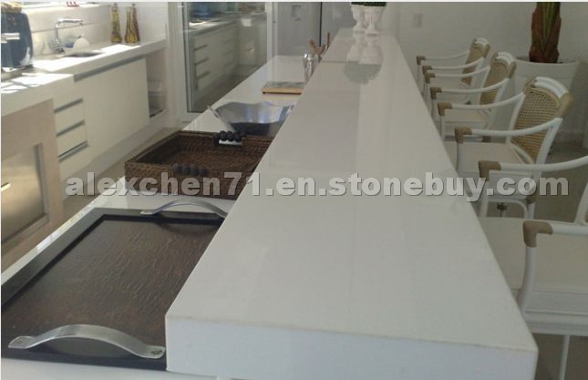 Crystallized stone top