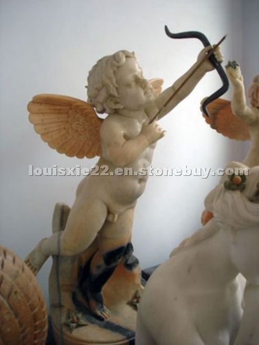Person sculpture (angel)