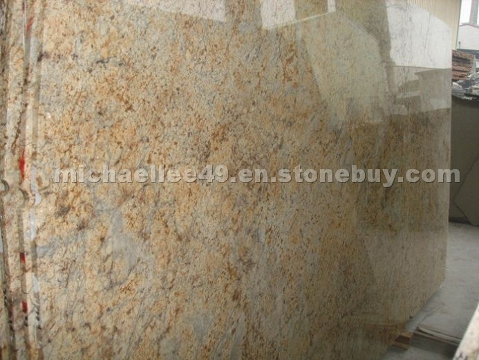 Golden Diamond Granite Slab