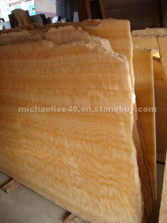 Yellow Onyx Slab