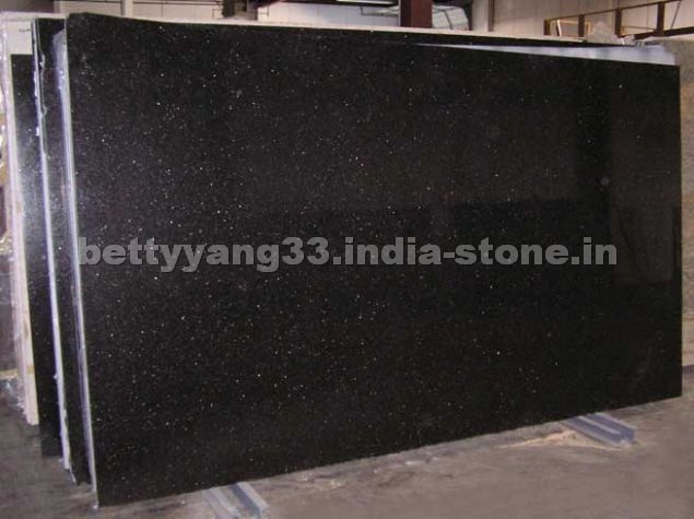 Black Galaxy Slabs, Black Granite