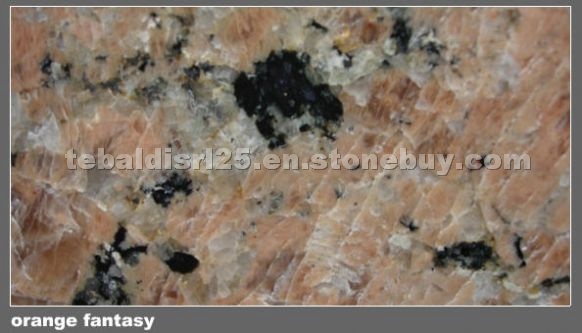 orange fantasy granite