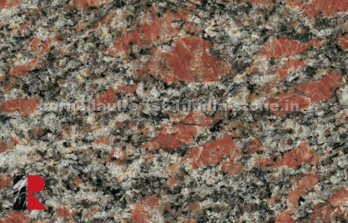 Rosso Perla India granite