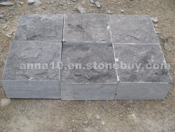 Blue limestone natural cleft tile