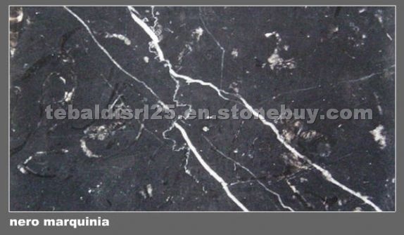 nero marquinia marble