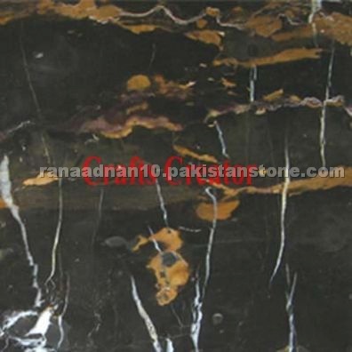 Black And Gold Marble Tiles