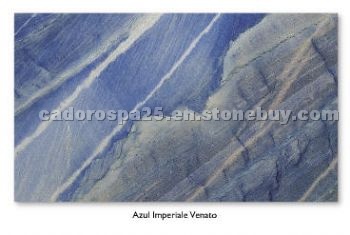 Azul Imperiale Venato Quartzite