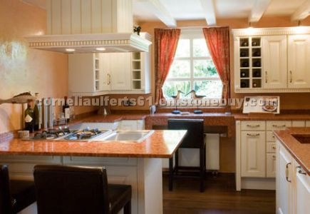 Marble countertops