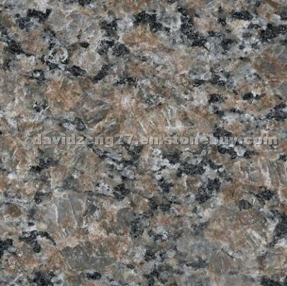 Polychrome granite tiles