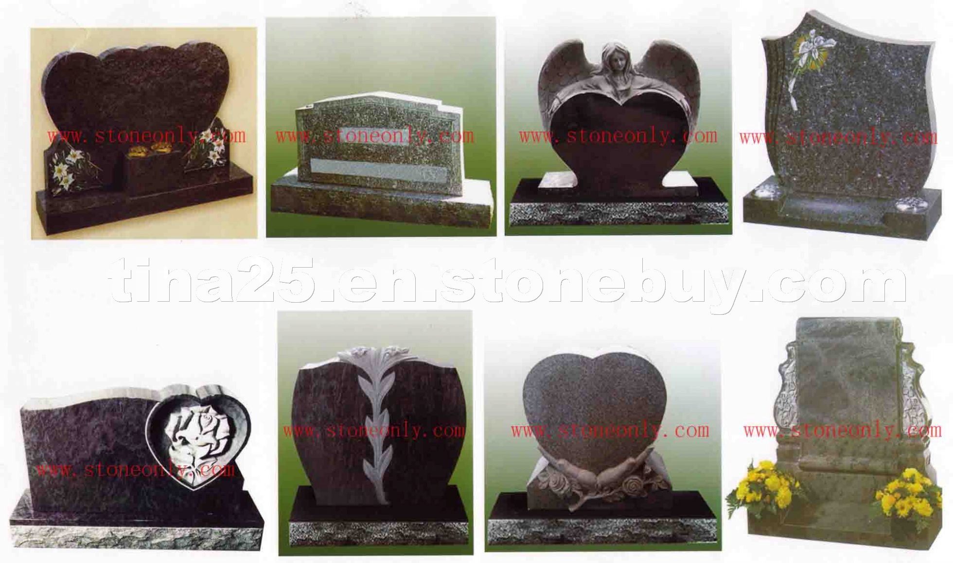 Granite headstone ( JH-US-20066 )