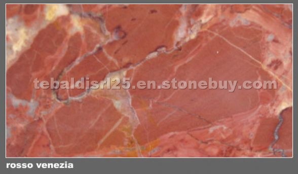 rosso venezia marble